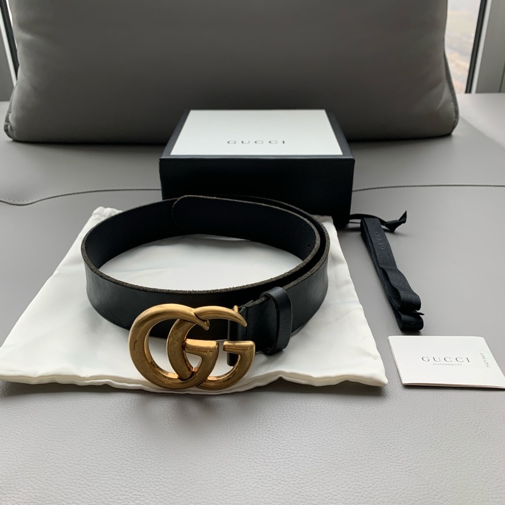Gucci Marmont GG Belt Size 75 - Picture 1 of 9
